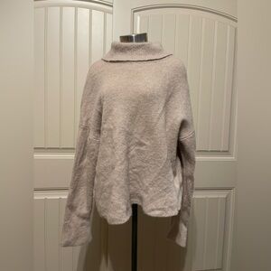 Rails Tan/Cream Turtle Neck Sweater‎